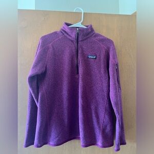 Patagonia 1/4 zip. Size large